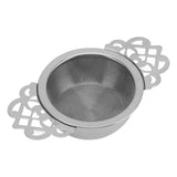 Stainless Steel Tea Strainers with Drip Bowl Double Handles Reusable Fine Mesh Tea Filters for Loose Leaf Herbal Kitchen Silver In Australia - Darrahopens
