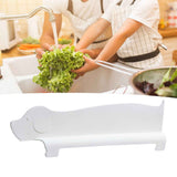 Sink Splash Guard Versatile Splash Proof Heat Resistant Rugged Kitchen Sink Water Splash Guard for Countertops Home White In Australia - Darrahopens