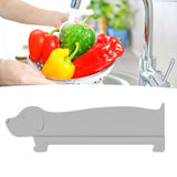 Sink Splash Guard Versatile Splash Proof Heat Resistant Rugged Kitchen Sink Water Splash Guard for Countertops Home Gray In Australia - Darrahopens