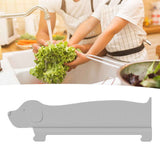Sink Splash Guard Versatile Splash Proof Heat Resistant Rugged Kitchen Sink Water Splash Guard for Countertops Home Gray In Australia - Darrahopens