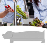 Sink Splash Guard Versatile Splash Proof Heat Resistant Rugged Kitchen Sink Water Splash Guard for Countertops Home Gray In Australia - Darrahopens
