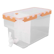 Refrigerator Drink Cold Kettle Large Capacity Multi Function Beverage Storage Kettle With Filter 3.5L Orange In Australia - Darrahopens