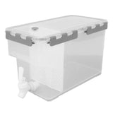 Refrigerator Drink Cold Kettle Large Capacity Multi Function Beverage Storage Kettle With Filter 3.5L Grey In Australia - Darrahopens