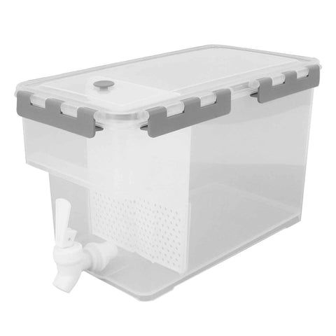 Refrigerator Drink Cold Kettle Large Capacity Multi Function Beverage Storage Kettle With Filter 3.5L Grey In Australia - Darrahopens