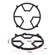 Stove Burner Grate Gas Range Burner Grate Milk Pot Holder for 4 Or 5 Feet Gas Cooker