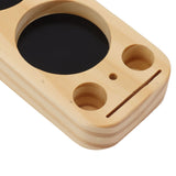 Wooden Coffee Tamper Holder Prevent Slip Stable Multifunctional for Home Cafe Restaurant Hotel Office 51