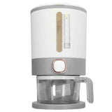 Rice Dispenser Household Food Grade Dry Sealed Grain Cereal Dispenser Bucket for Rice Millet Black Rice Barley Mung Beans Red Beans Small Light Gray In Australia - Darrahopens