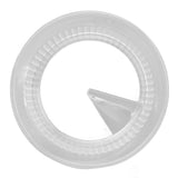 Moka Coffee Distributor Splash Proof Dosing Funnel Coffee Dosing Ring for Single And Dual Valve Moka Pot Transparent For Six 300ml