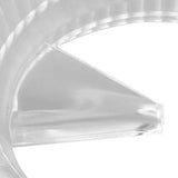 Moka Coffee Distributor Splash Proof Dosing Funnel Coffee Dosing Ring for Single And Dual Valve Moka Pot Transparent For Six 300ml
