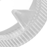 Moka Coffee Distributor Splash Proof Dosing Funnel Coffee Dosing Ring for Single And Dual Valve Moka Pot Transparent For Six 300ml