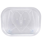 Refrigerator Turntable Organizer Transparent Rectangular Countertop Condiment Storage Rack for Household Kitchen Small Size In Australia - Darrahopens