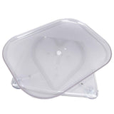 Refrigerator Turntable Organizer Transparent Rectangular Countertop Condiment Storage Rack for Household Kitchen Big Size In Australia - Darrahopens