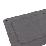 Fast Drying Sink Tray Anti Slip Water Absorption Diatomaceous Earth Sink Caddy Organizer Sponge Holder Stand for Bathroom Kitchen Dining Room Grey