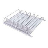 Drink Automatic Pusher Glide ABS White Width Adjustable 12oz 16oz 16.9oz 20oz Refrigerator Soda Can Organizer for Beverage 38cm/14.96in In Australia - Darrahopens
