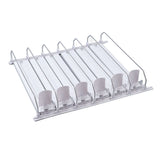 Drink Automatic Pusher Glide ABS White Width Adjustable 12oz 16oz 16.9oz 20oz Refrigerator Soda Can Organizer for Beverage 38cm/14.96in