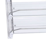 Drink Automatic Pusher Glide ABS White Width Adjustable 12oz 16oz 16.9oz 20oz Refrigerator Soda Can Organizer for Beverage 38cm/14.96in