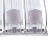 Drink Automatic Pusher Glide ABS White Width Adjustable 12oz 16oz 16.9oz 20oz Refrigerator Soda Can Organizer for Beverage 38cm/14.96in
