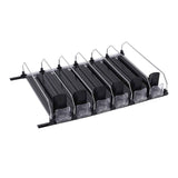 Automatic Drink Pusher Glide Width Adjustable Simple Operation Labor Space Saving Black Self Pushing Can Organizer for Fridge 31cm / 12.2in In Australia - Darrahopens