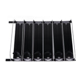 Automatic Drink Pusher Glide Width Adjustable Simple Operation Labor Space Saving Black Self Pushing Can Organizer for Fridge 31cm / 12.2in