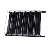 Automatic Drink Pusher Glide Width Adjustable Simple Operation Labor Space Saving Black Self Pushing Can Organizer for Fridge 38cm / 15in In Australia - Darrahopens
