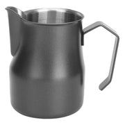 Milk Frothing Pitcher Coffee Steaming Pitcher 304 Stainless Steel Coffee Milk Cup Milk Frother Cup Olecranon Type Outlet Black 350ML In Australia - Darrahopens