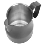 Milk Frothing Pitcher Coffee Steaming Pitcher 304 Stainless Steel Coffee Milk Cup Milk Frother Cup Olecranon Type Outlet Black 350ML In Australia - Darrahopens