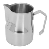 Milk Frothing Pitcher Coffee Steaming Pitcher 304 Stainless Steel Coffee Milk Cup Milk Frother Cup Olecranon Type Outlet Silver 350ML In Australia - Darrahopens