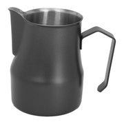 Milk Frothing Pitcher Coffee Steaming Pitcher 304 Stainless Steel Coffee Milk Cup Milk Frother Cup Olecranon Type Outlet Black 450ML In Australia - Darrahopens
