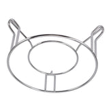 Stainless Steel Trivet Holder Round Hot Plate Rack Heat Insulation Pot Pan Rest Pad for Kitchen Dining Table