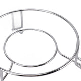 Stainless Steel Trivet Holder Round Hot Plate Rack Heat Insulation Pot Pan Rest Pad for Kitchen Dining Table