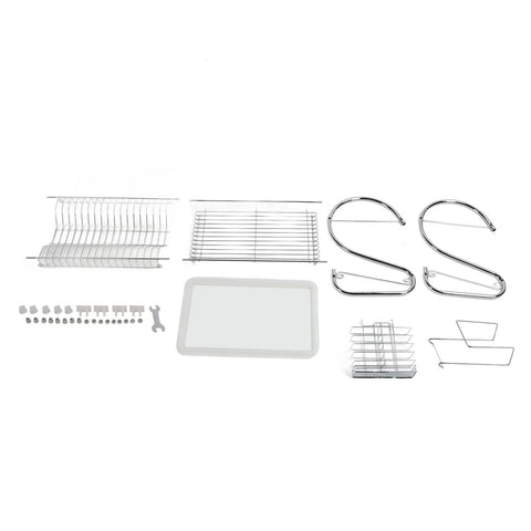 Dish Rack 2 Tier Bowl Dish Drainer Neat Organization Rust Prevention Kitchen Drying Rack Cutting Board Style In Australia - Darrahopens