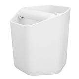 Coffee Knock Box Large Capacity Coffee Grounds Knock Box with Knock Bar and Nonslip Base White In Australia - Darrahopens