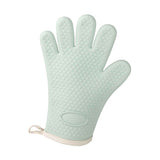 Thickened Silicone Anti Scalding Oven Glove Heat Resistant Silicone Cooking Glove for Microwave Oven Toaster Mint Green In Australia - Darrahopens