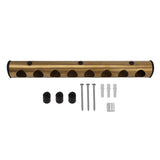 8 Holes Stainless Steel Wall Mounted Wine Rack Wall Bar Wine Bottle Rack Red Wine Storage Rack Gold In Australia - Darrahopens