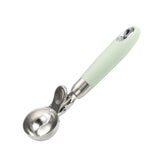 Ice Cream Scoop Smoothing Stainless Steel Hanging Hole Multifunction Cupcake Scoop for Home Kitchen Cafe Bar Trigger Release Scoop In Australia - Darrahopens