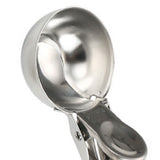 Ice Cream Scoop Smoothing Stainless Steel Hanging Hole Multifunction Cupcake Scoop for Home Kitchen Cafe Bar Trigger Release Scoop