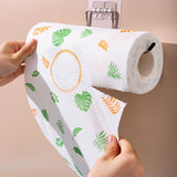 50 PCS Kitchen Paper Towels Wet Dry Use One Time Use Polyester Dish Paper Towels for Dishes Pots