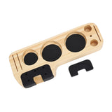 Coffee Tamper Holder Station Wood Coffee Filter Distributor Tamper Holder for Home Cafe Restaurant Hotel Office