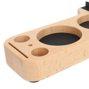 Coffee Tamping Station Wood Tamper Station Compatible with 51mm 53mm 58mm Tamper Distributer Versatile Coffee Accessory
