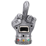 Fist Beer Opener Cool Middle Finger Shape Portable Fist Beer Bottle Opener for Men Husband Dad Grandpa Boyfriend Silver In Australia - Darrahopens