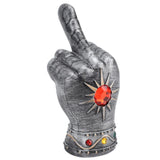 Fist Beer Opener Cool Middle Finger Shape Portable Fist Beer Bottle Opener for Men Husband Dad Grandpa Boyfriend Silver