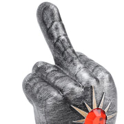 Fist Beer Opener Cool Middle Finger Shape Portable Fist Beer Bottle Opener for Men Husband Dad Grandpa Boyfriend Silver
