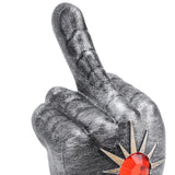 Fist Beer Opener Cool Middle Finger Shape Portable Fist Beer Bottle Opener for Men Husband Dad Grandpa Boyfriend Silver