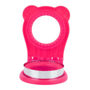 Sandwich Cutter Mold Manual Cake Bread Cutter Sealer Tool Round for Kitchen Cooking Rose Red