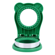 Sandwich Cutter Mold Manual Cake Bread Cutter Sealer Tool Round for Kitchen Cooking Green In Australia - Darrahopens