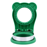 Sandwich Cutter Mold Manual Cake Bread Cutter Sealer Tool Round for Kitchen Cooking Green In Australia - Darrahopens