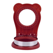 Sandwich Cutter Mold Manual Cake Bread Cutter Sealer Tool Round for Kitchen Cooking Red In Australia - Darrahopens