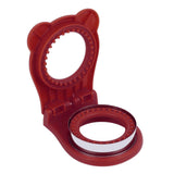 Sandwich Cutter Mold Manual Cake Bread Cutter Sealer Tool Round for Kitchen Cooking Red In Australia - Darrahopens