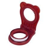 Sandwich Cutter Mold Manual Cake Bread Cutter Sealer Tool Round for Kitchen Cooking Red In Australia - Darrahopens
