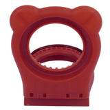 Sandwich Cutter Mold Manual Cake Bread Cutter Sealer Tool Round for Kitchen Cooking Red